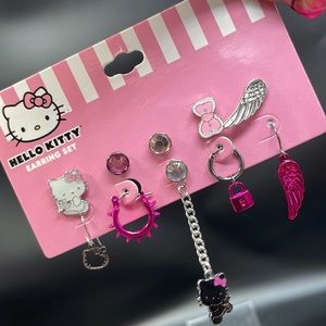 Hello Kitty 10 pc mismatched earring set